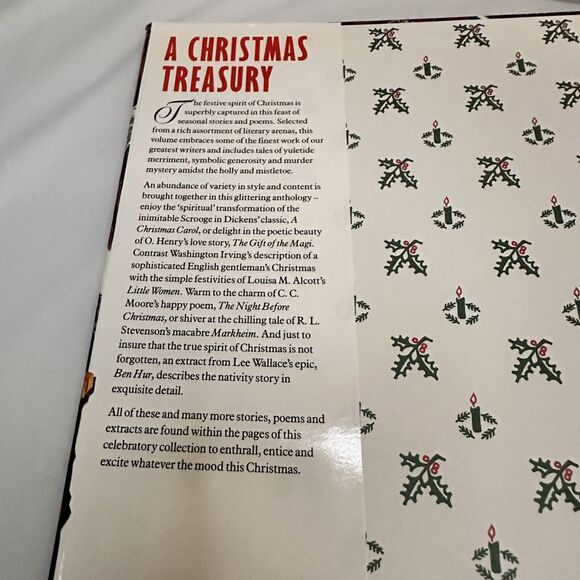 A CHRISTMAS TREASURY Collection of Classic Christmas Stories Poems Dickens - Picture 13 of 13